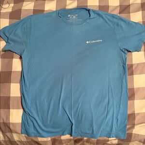 Columbia Men's Sky Blue Short Sleeve Tee